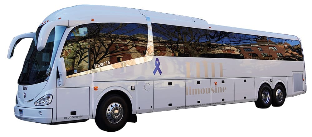 coach-bus-cutout Elite Limousine CT NY Limo Service
